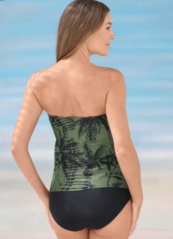 Laurina Tankini mit verstell- und abnehmbaren Trägern