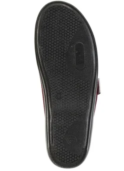 Laurina, Zweierpack, klassische Damen-Hausschuhe, Weite G, aus Mesh-Material