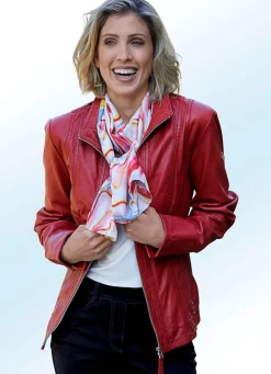 Lederkurzjacke von "Cabrini"