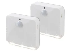 LED-Sensorlicht, 2er Set, von EASYmaxx