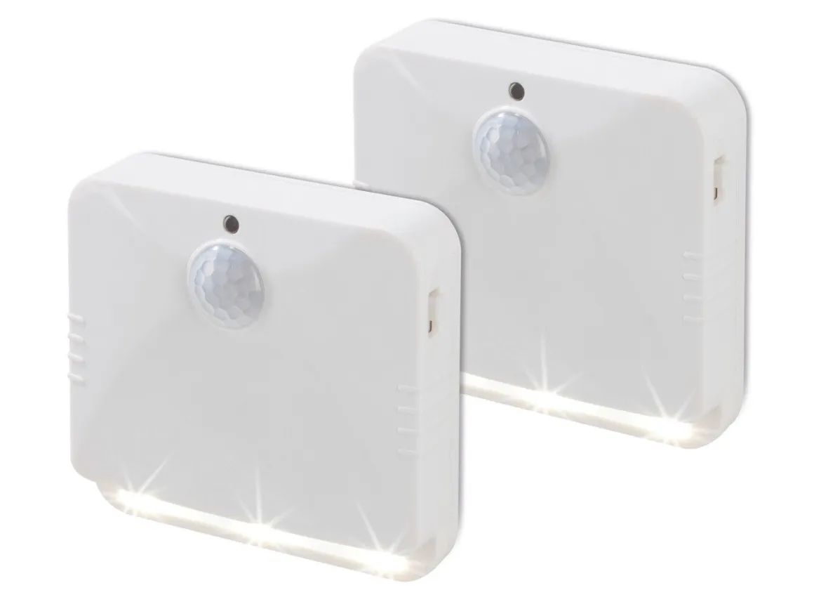 LED-Sensorlicht, 2er Set, von EASYmaxx