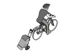 Leichter und leiser Einkaufsroller Royal Shopper