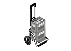 Leichter und leiser Einkaufsroller Royal Shopper