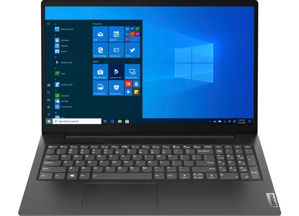Lenovo Notebook mit 15,6" (39,6 cm) entspiegeltem Full-HD-Display