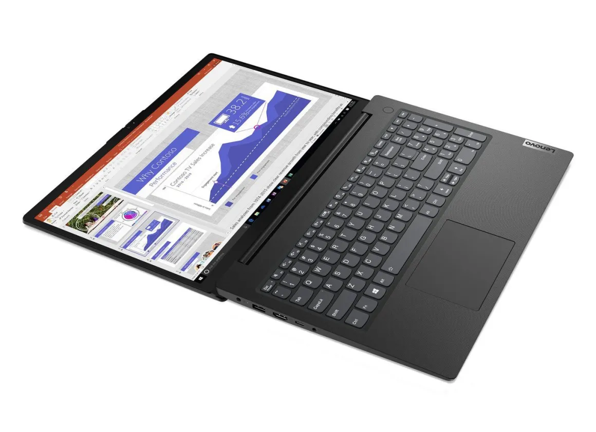 Lenovo Notebook mit 15,6" (39,6 cm) entspiegeltem Full-HD-Display