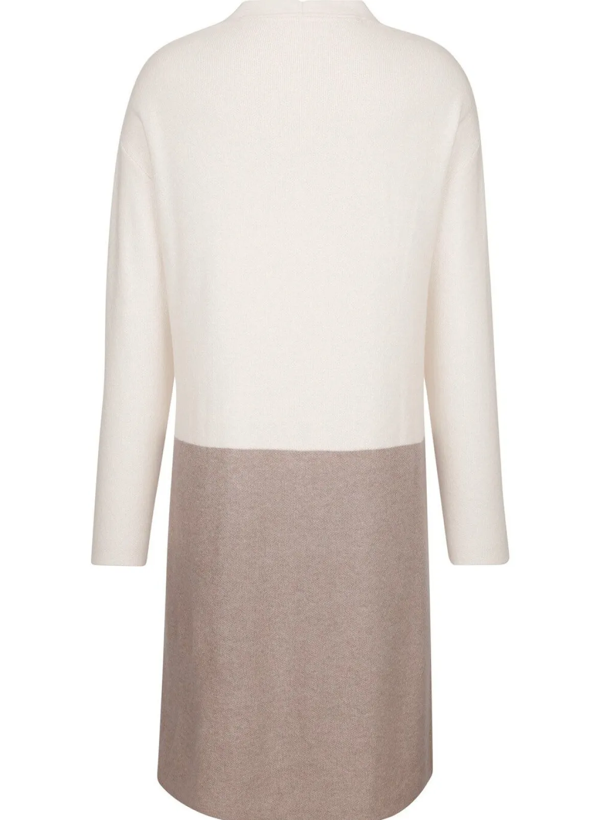 Long-Strickjacke mit Kaschmir