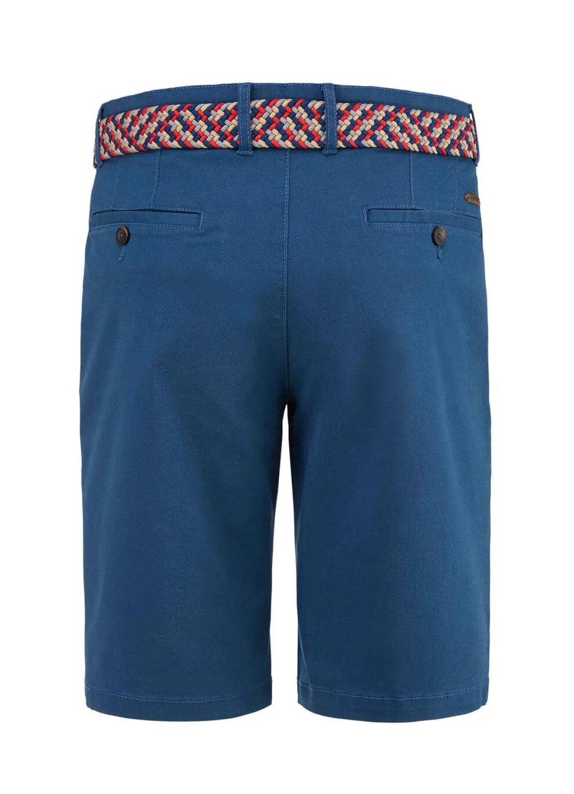 Lässige "Redpoint"-Bermudas mit Stoffgürtel in 3 Farben