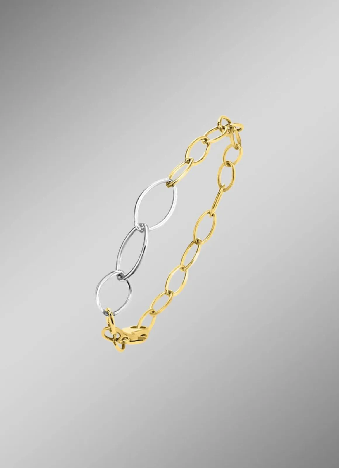 Luxuriöse Eleganz am Handgelenk: Armband in Bicolor