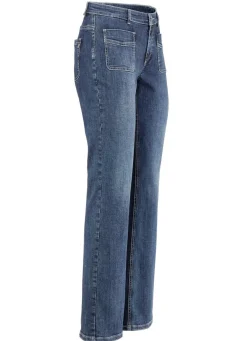 Magic-Jeans mit ausgestellter Beinweite
