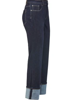 Magic-Jeans mit krempelbaren Aufschlägen