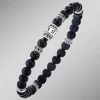 Maskulines Armband mit tibetischen Symbolen
