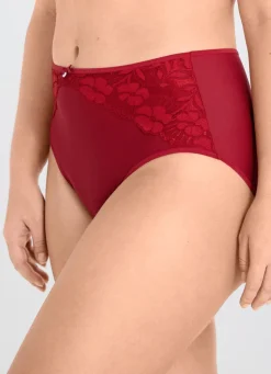 Miss Mary Miederslip mit unterlegter Elastikspitze im Vorderteil