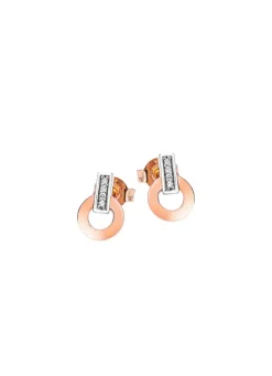 Moderne Ohrstecker mit 8 Brillanten