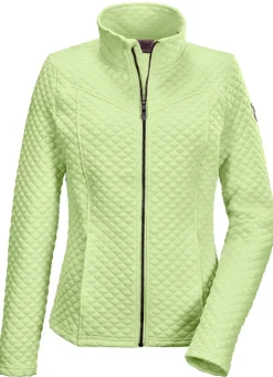 Modische Damen-Stretch-Jacke mit Jaquard-Steppmuster