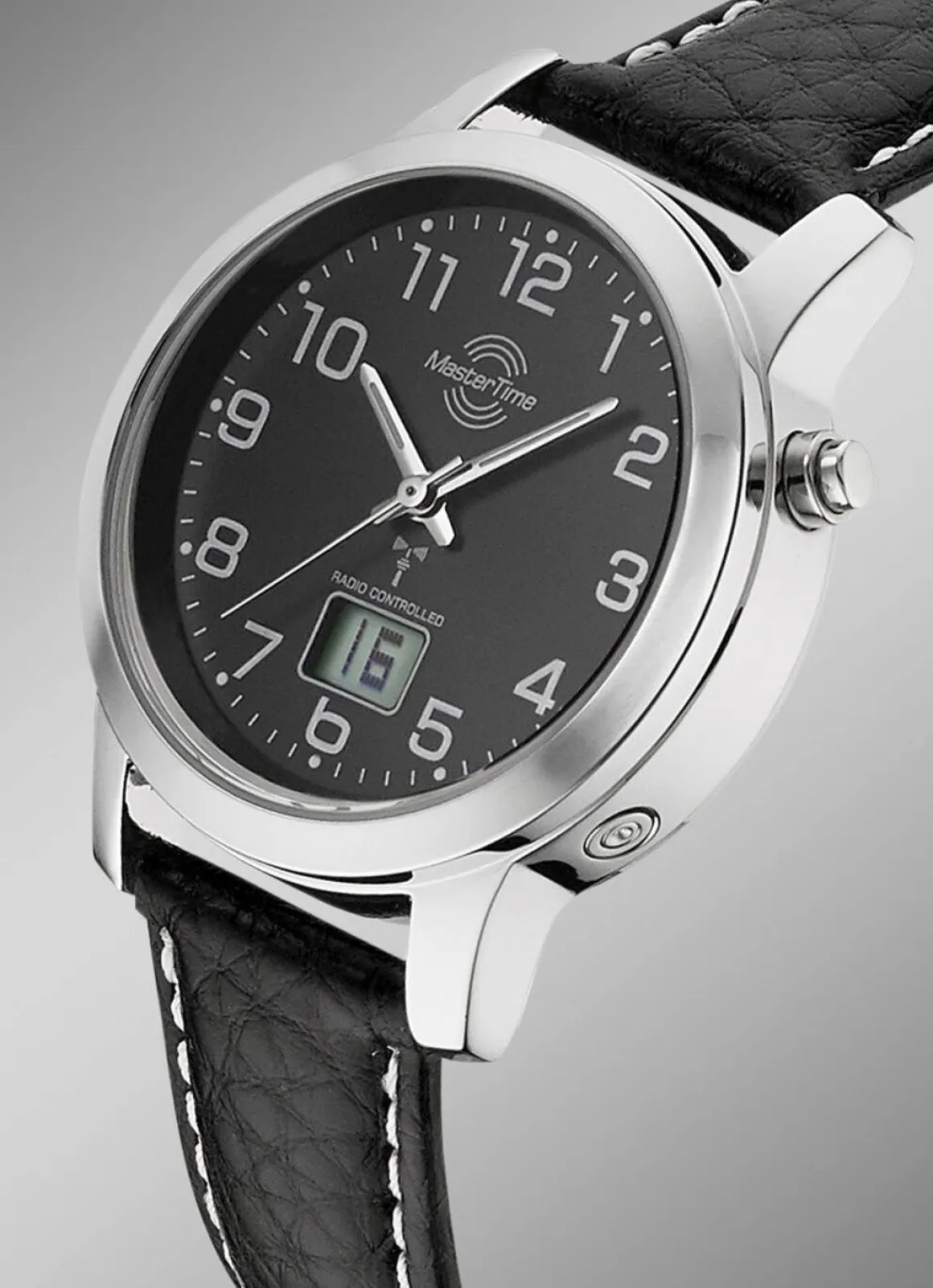 Modische, sportliche Damen-Lederarmbanduhr