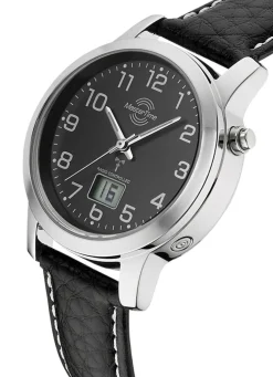 Modische, sportliche Damen-Lederarmbanduhr