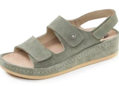 Mubb, bequeme Damen-Sandalen, Weite H, mit herausnehmbarem Fußbett