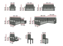 Multi-elastische Stretchbezüge