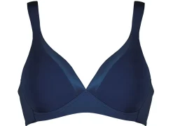 Naturana BH mit Satinblende am Dekolleté
