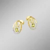 Ohrstecker mit Brillanten und Peridot