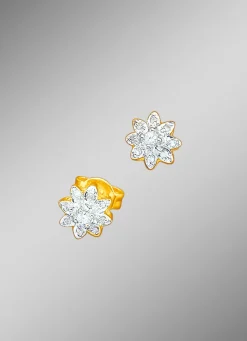 Ohrstecker mit Brillanten und Diamanten
