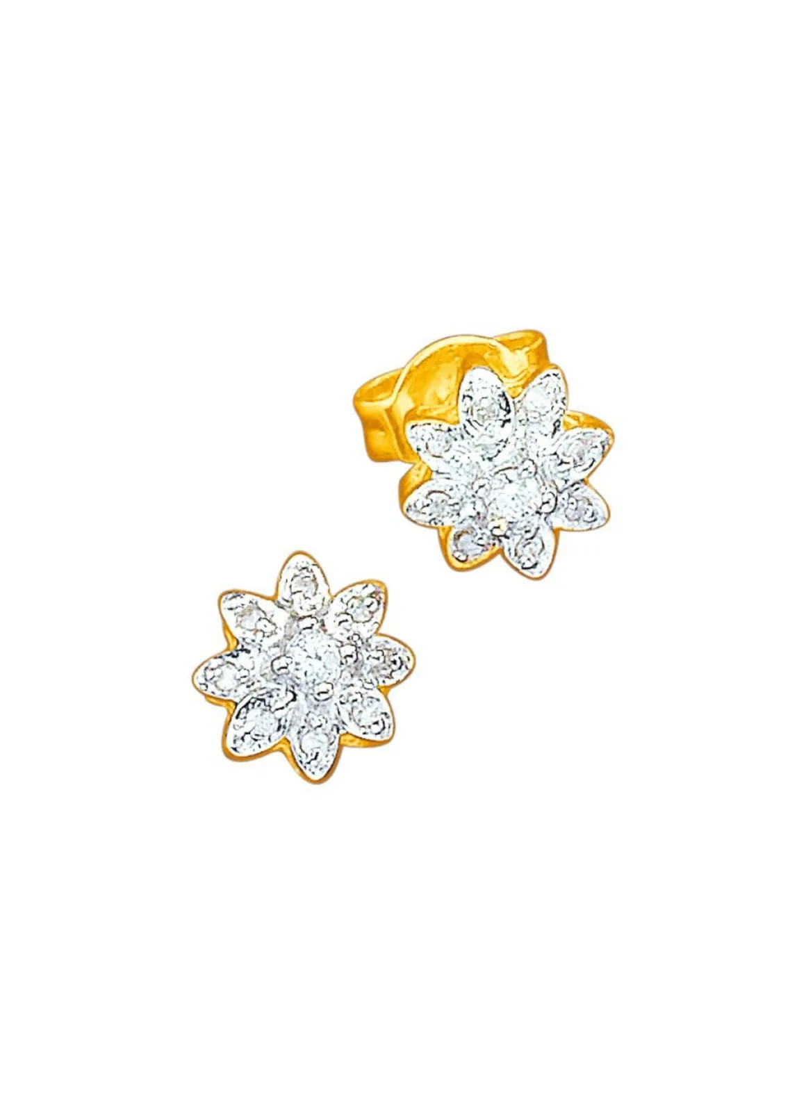 Ohrstecker mit Brillanten und Diamanten