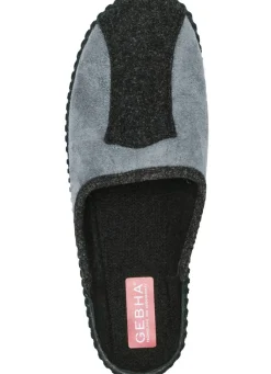 Pantoffel aus weichem Veloursmaterial