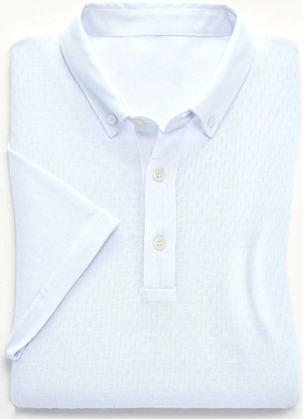 Poloshirt in Struktur-Qualität