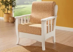 Polstermöbel auf massivem Kiefernholz-Gestell