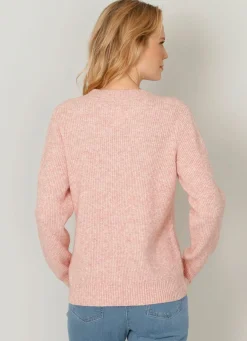 Pullover aus Effektgarn