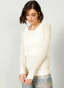 Pullover in Feinstrick
