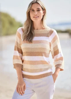Pullover in Feinstrick