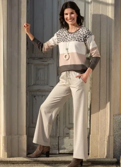 Pullover in Feinstrick