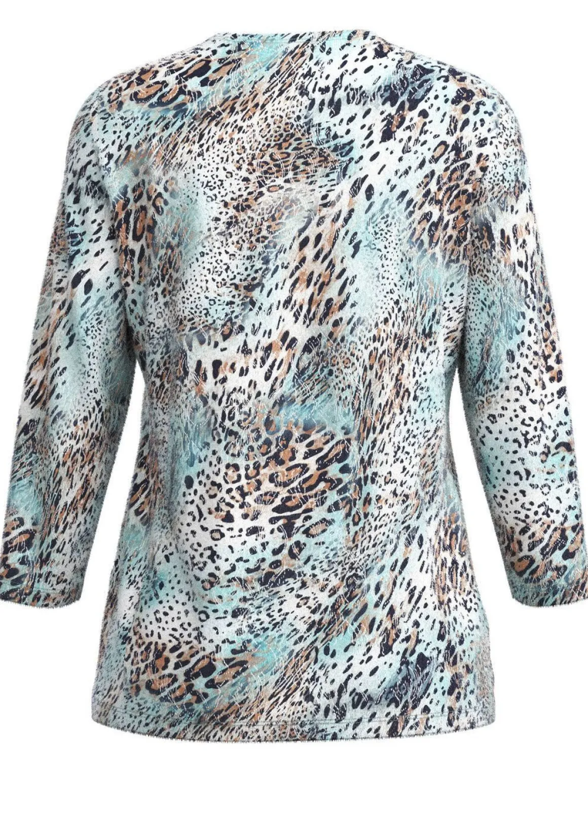 Pullover in Jacquard-Feinstrick