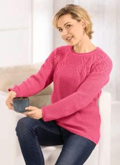 Pullover in Perlfang