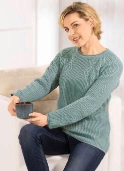 Pullover in Perlfang