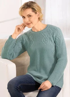 Pullover in Perlfang