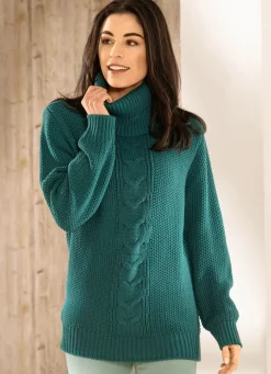 Pullover in Reiskornstrick