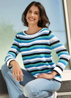 Pullover in Ringeldessin