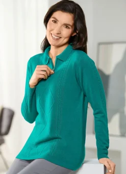 Pullover in sehr weichem Feinstrick