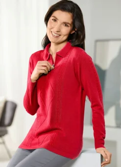 Pullover in sehr weichem Feinstrick