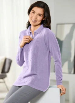 Pullover in sehr weichem Feinstrick