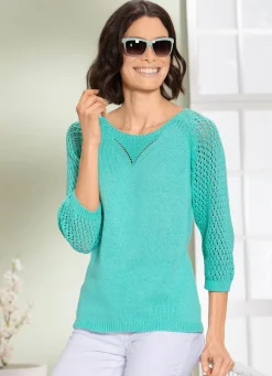 Pullover mit Ajourmuster