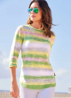 Pullover mit dekorativen Farbverläufen