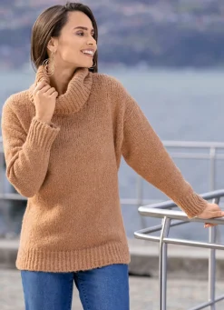 Pullover mit dezenten Glitzereffekten