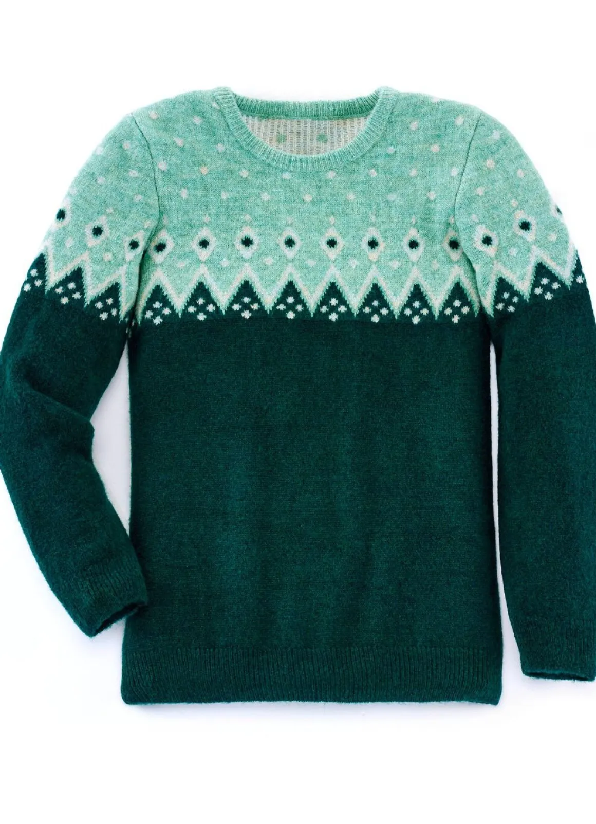 Pullover mit flauschigem Garn