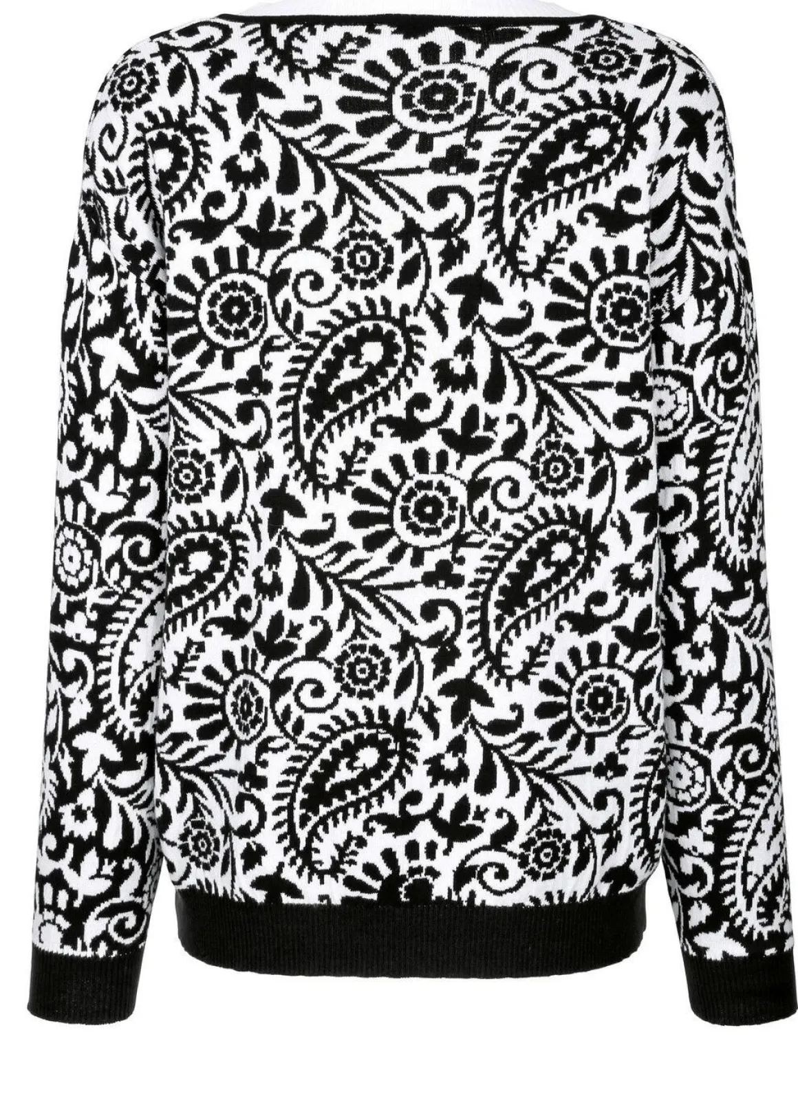 Pullover mit Kontrastabschlüssen