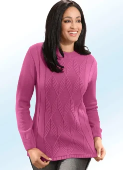 Pullover mit Strukturmix