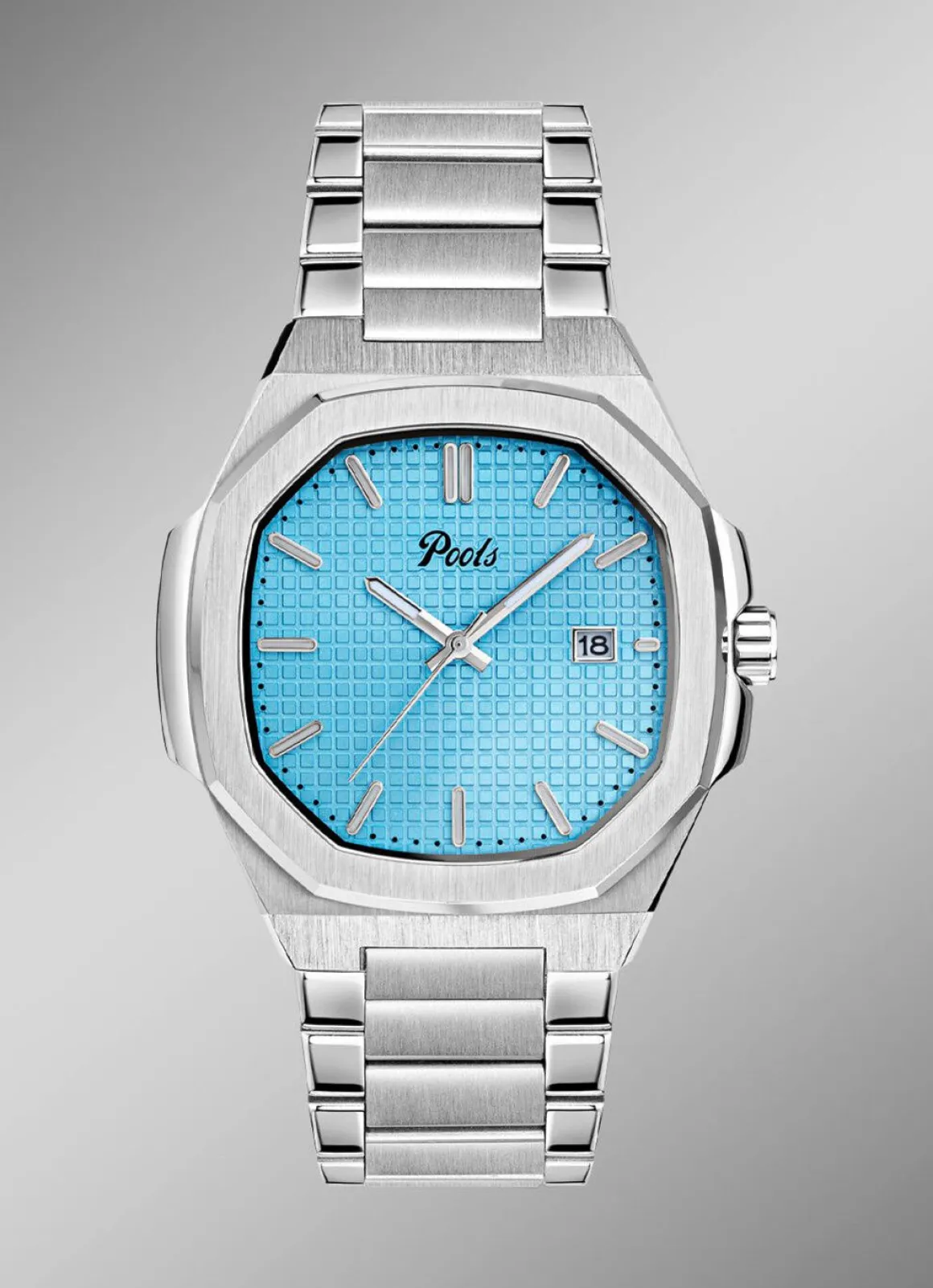 Quartz-Herrenuhr aus Edelstahl