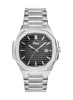 Quartz-Herrenuhr aus Edelstahl